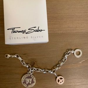Thomas Sabo - Silver bracelet with charms